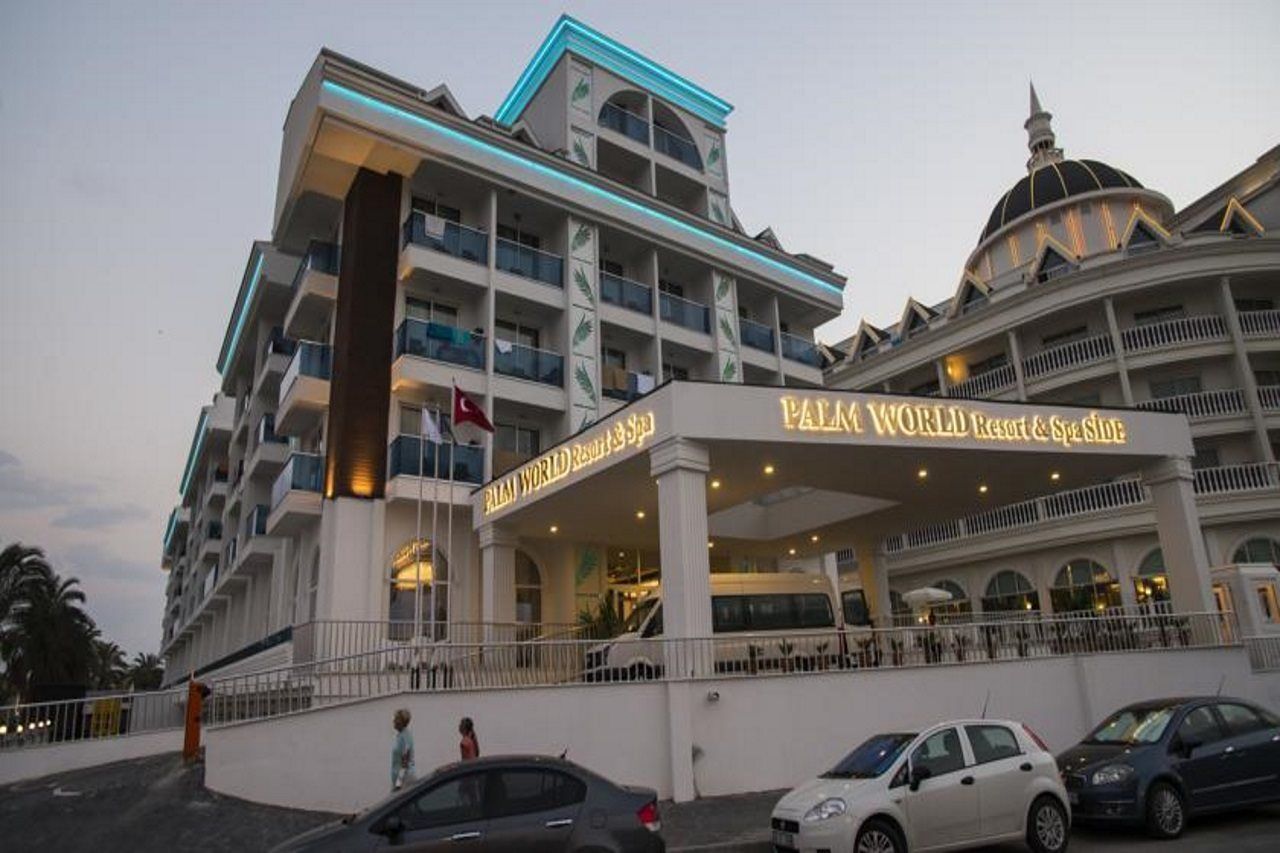 Palm World Side Resort & Spa Bagian luar foto